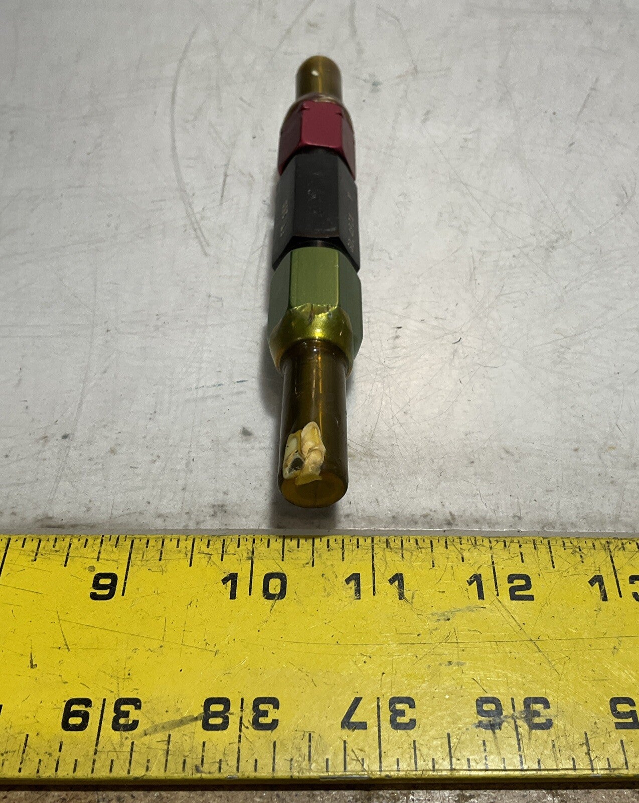 DUNDICK 0.4921 X - 0.4937 CARBIDE CLASS Y SMOOTH PIN PLUG GAGE GO U3S