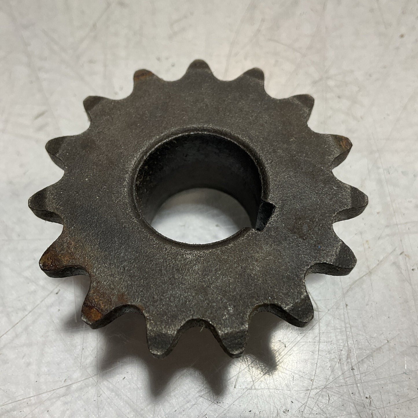 MARTIN 35BS15 3/4 SPROCKET SIZE 35 3/4IN BORE 3/8IN PITCH 15 TEETH LOT OF 3 678