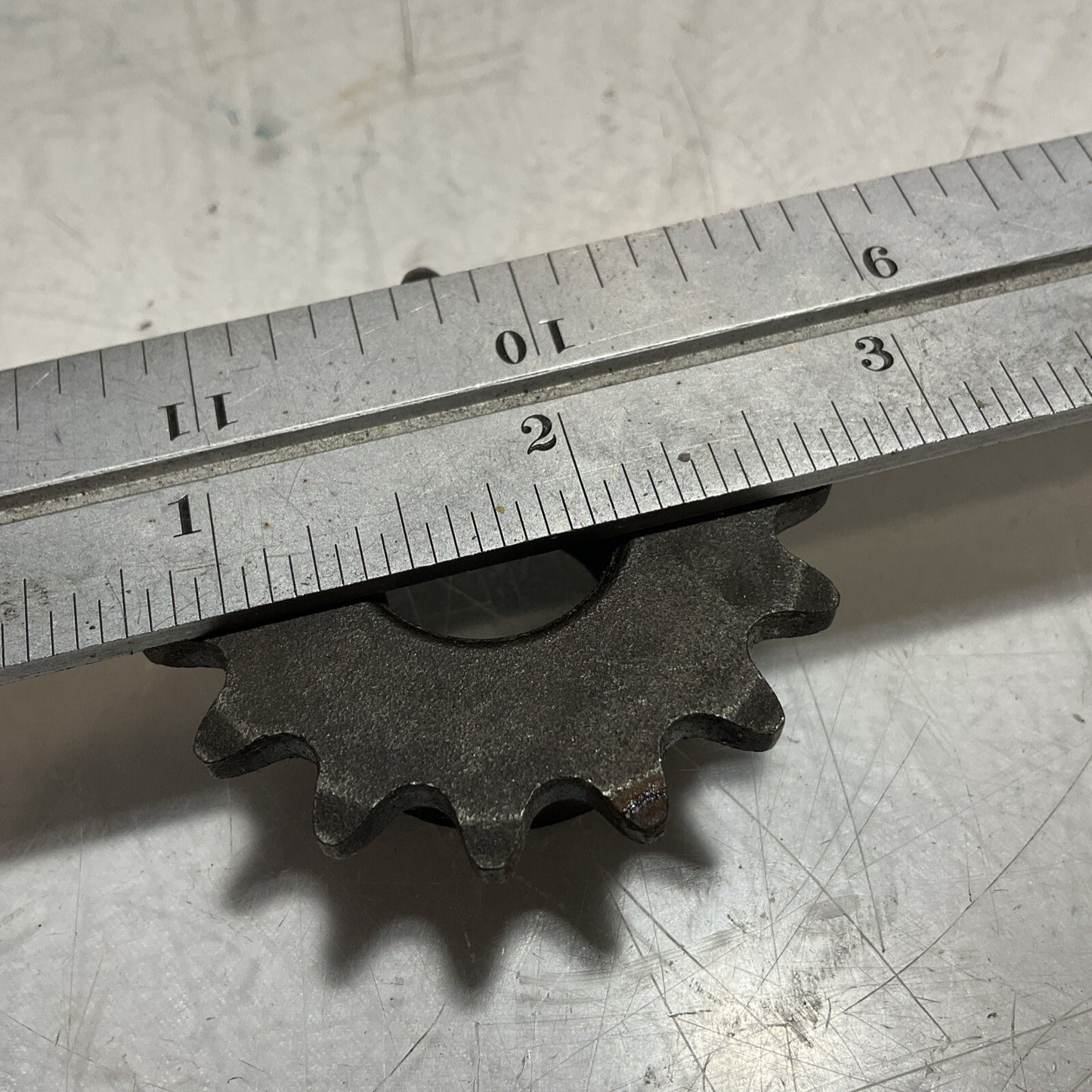 MARTIN 35BS15 3/4 SPROCKET SIZE 35 3/4IN BORE 3/8IN PITCH 15 TEETH LOT OF 3 678