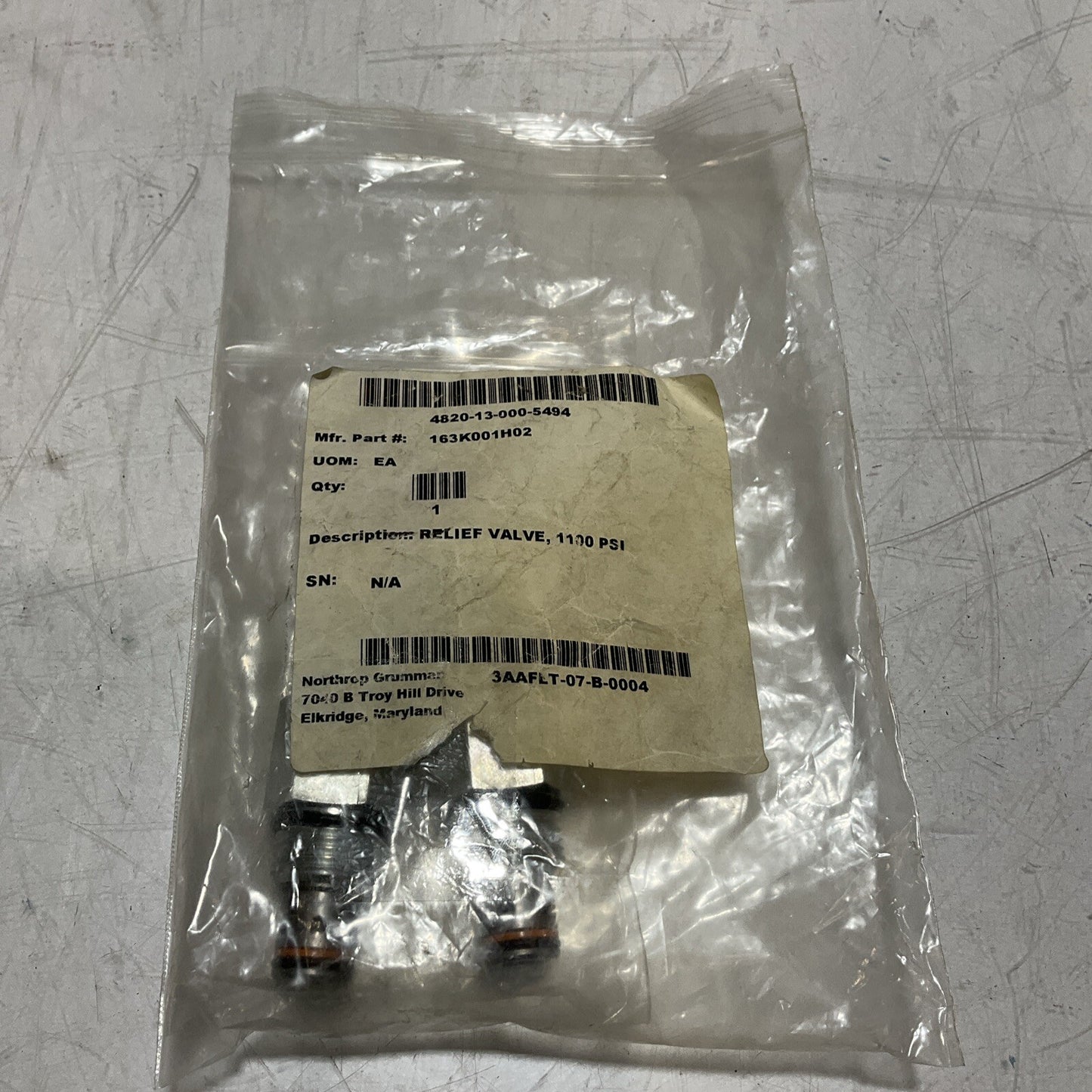 SUN HYDRAULICS 163K001H02 DELTA POWER RVA 0060 440 RELIEF VALVE LOT OF 2 U3S