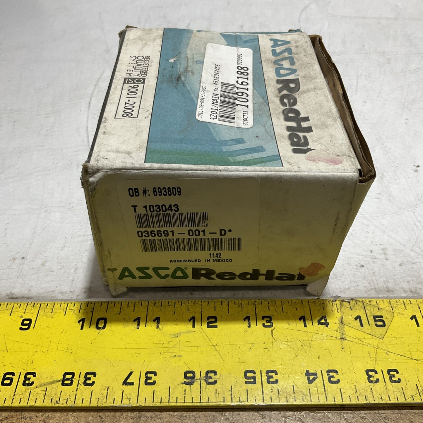 ASCO 036691-001-D COIL 120/60-LBN -3024 B97 678-U3S