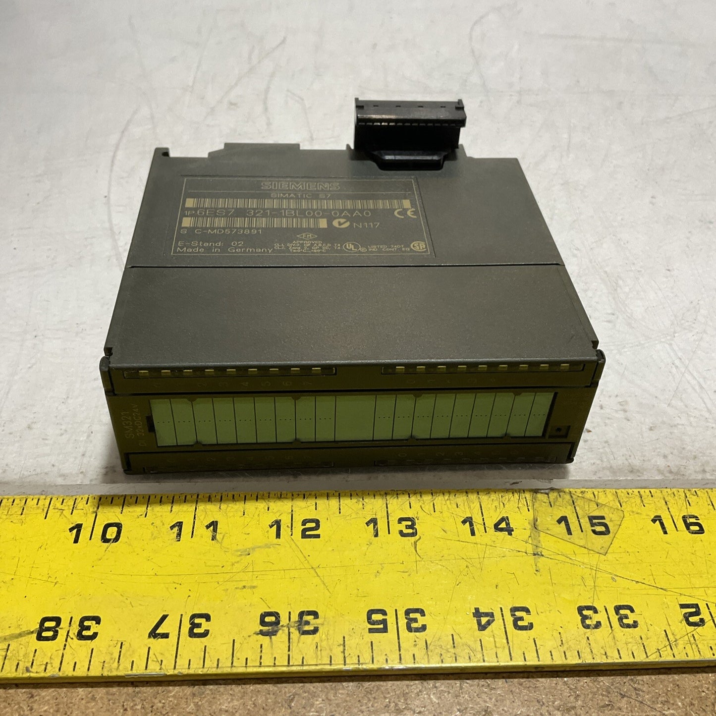 SIEMENS 6ES7 321-1BL00-0AA0 DIGITAL INPUT MODULE LOT 2 U3S
