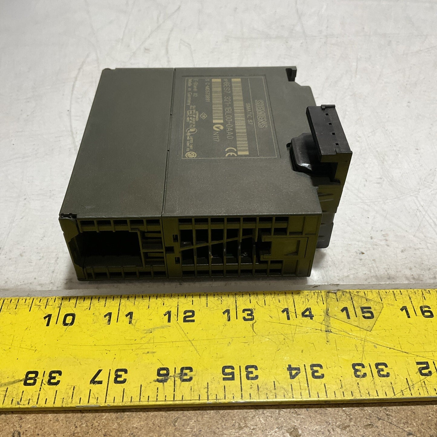 SIEMENS 6ES7 321-1BL00-0AA0 DIGITAL INPUT MODULE LOT 2 U3S