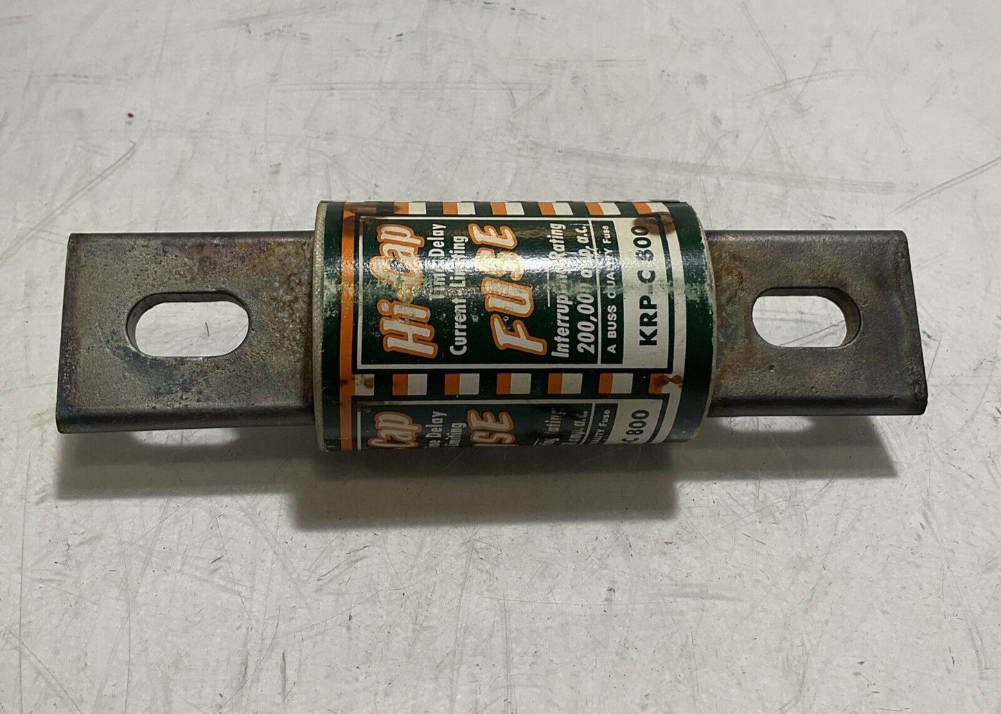 BUSSMANN HI-CAP-FUSE KRP-C-800 LOW-PEAK CLASS L FUSE 200,00AMP 600V U3S