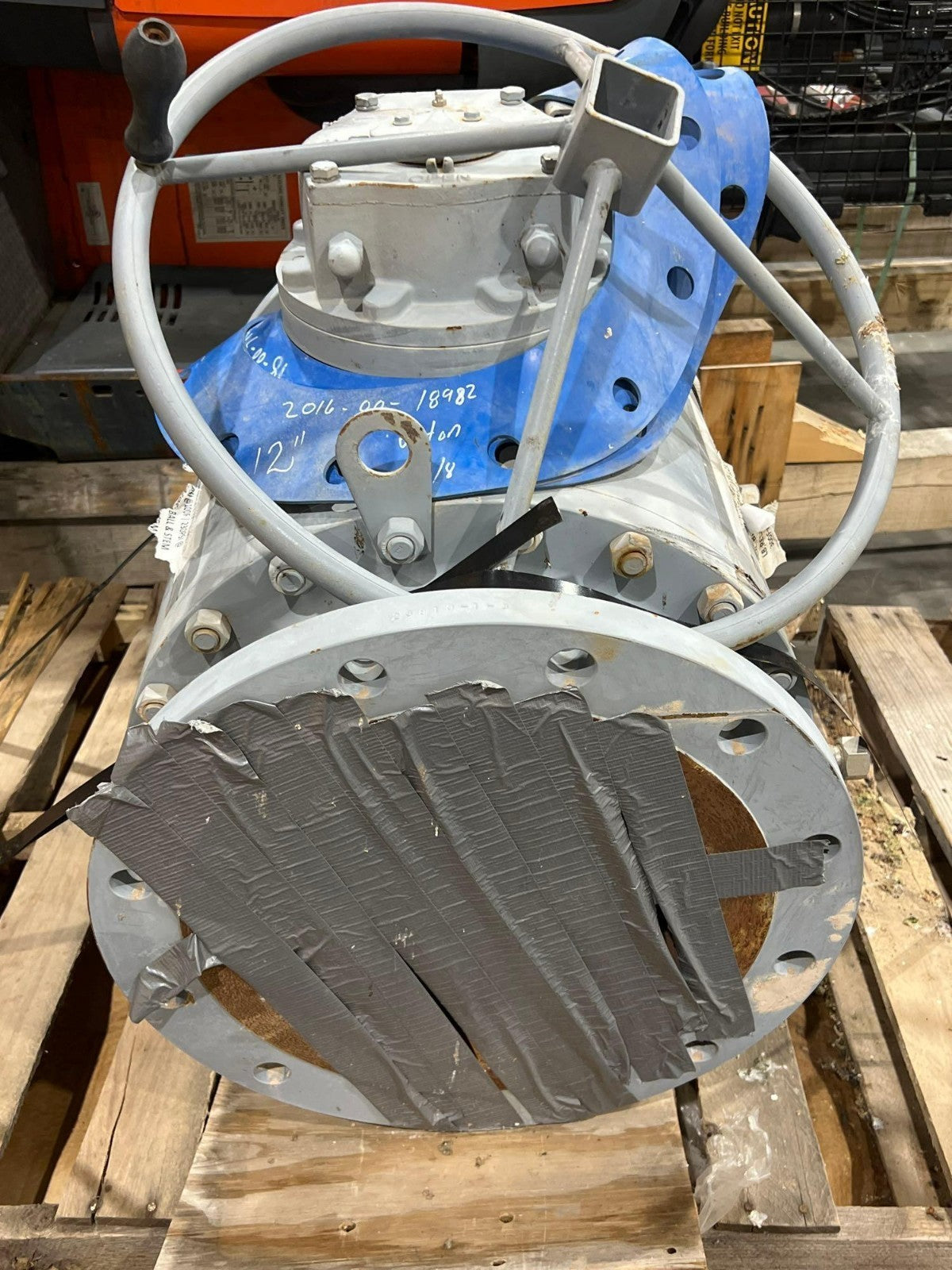 KACE 14"X12" BALL VALVE MODEL T4R150-ROEH5-G; CLASS 150; TRUNNION MOUNT