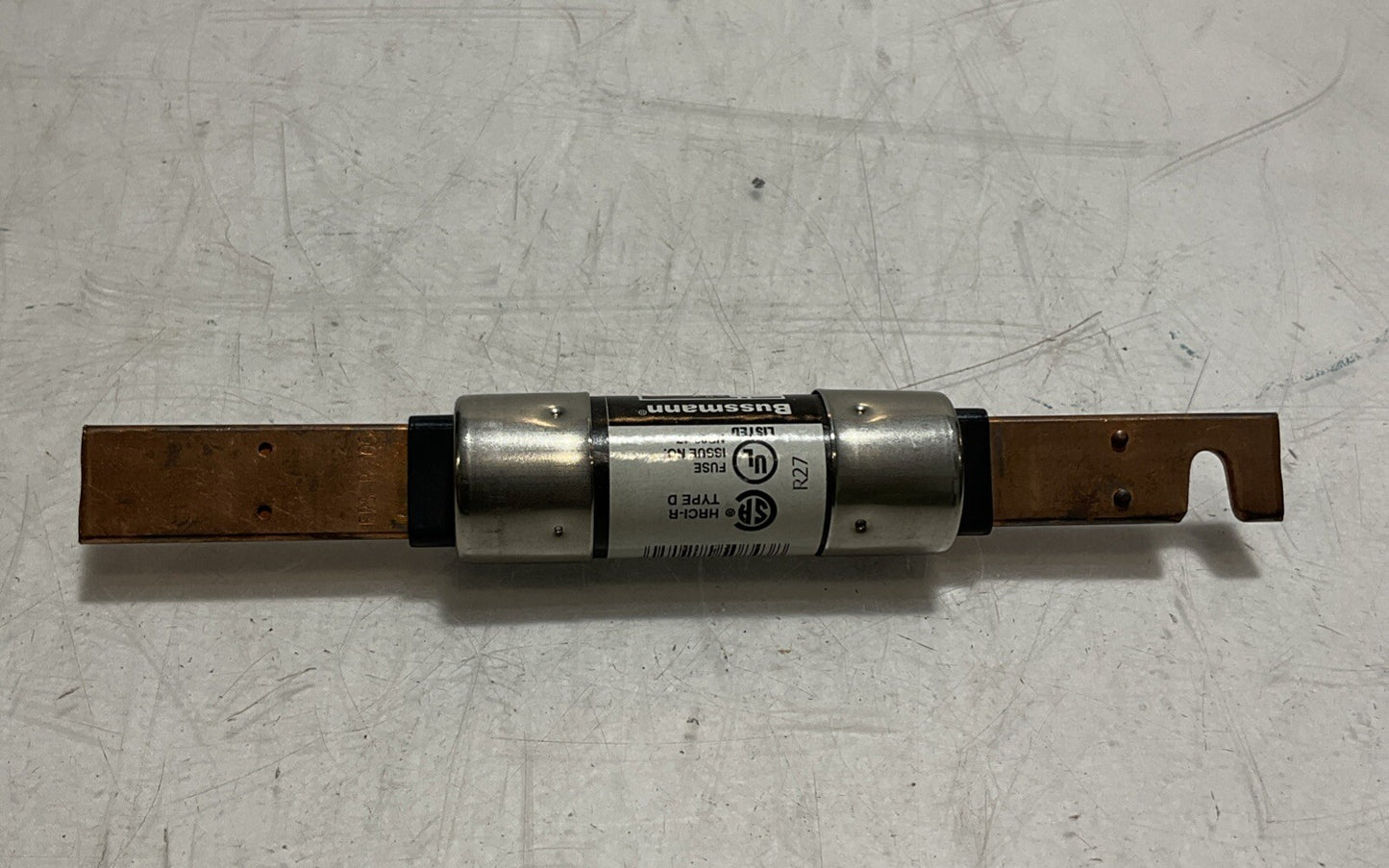 BUSSMANN FUSETRON FRS-R-100 DUAL-ELEMENT TIME-DELAY FUSE CLASS RK5 FUSE U3S
