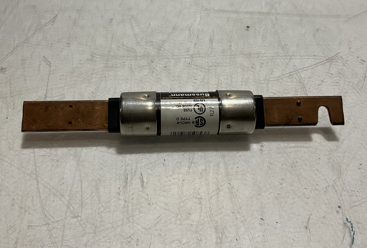 BUSSMANN FUSETRON FRS-R-100 DUAL-ELEMENT TIME-DELAY FUSE CLASS RK5 FUSE U3S