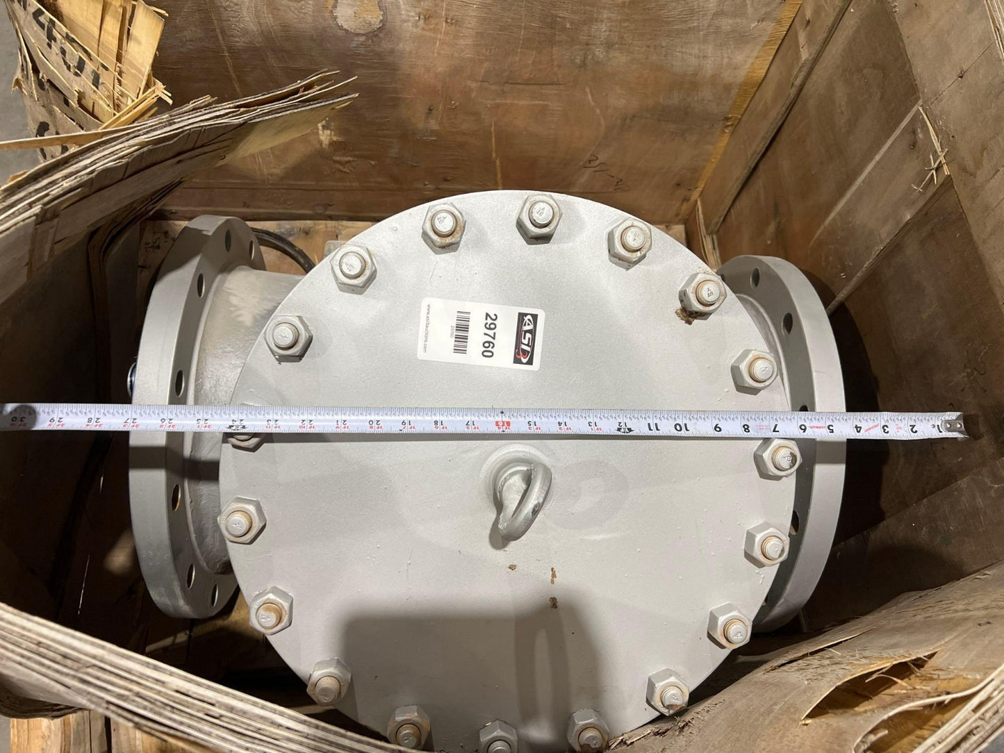 DSI 137XU SWING CHECK VALVE API 594 12 IN 150 LB 13CR TRIM V2M