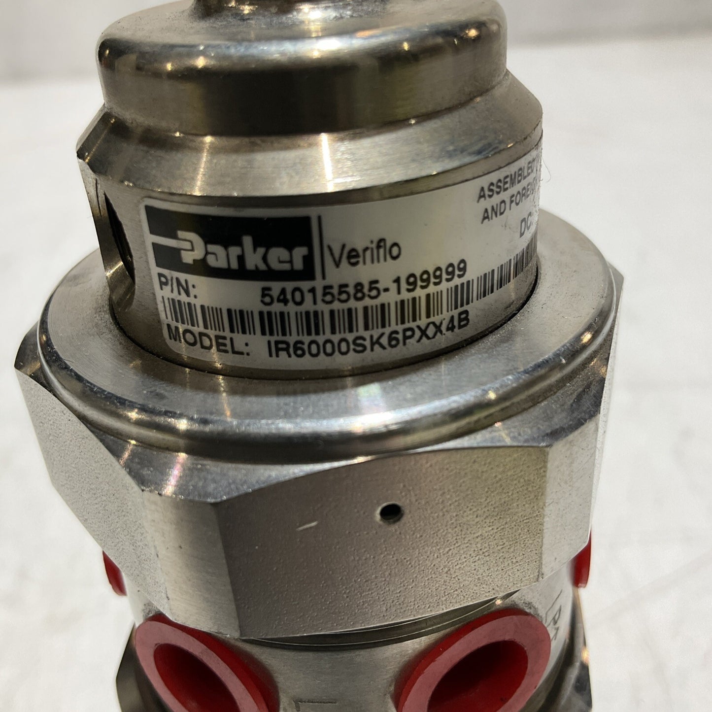 PARKER IR6000SK6PXX4B GENERAL PURPOSE PRESSURE REGULATOR STAINLESS STILL 476-U3S