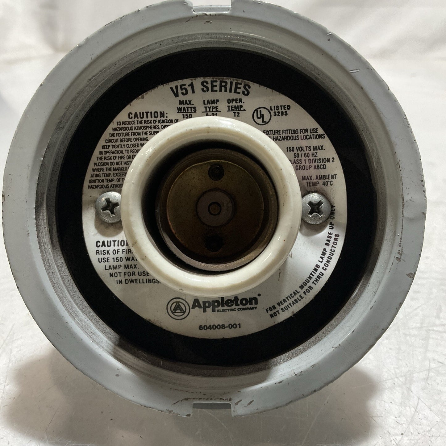 APPLETON VA1100G-MOUNTED FIXTURE V51 A-21 T2 1IN 444