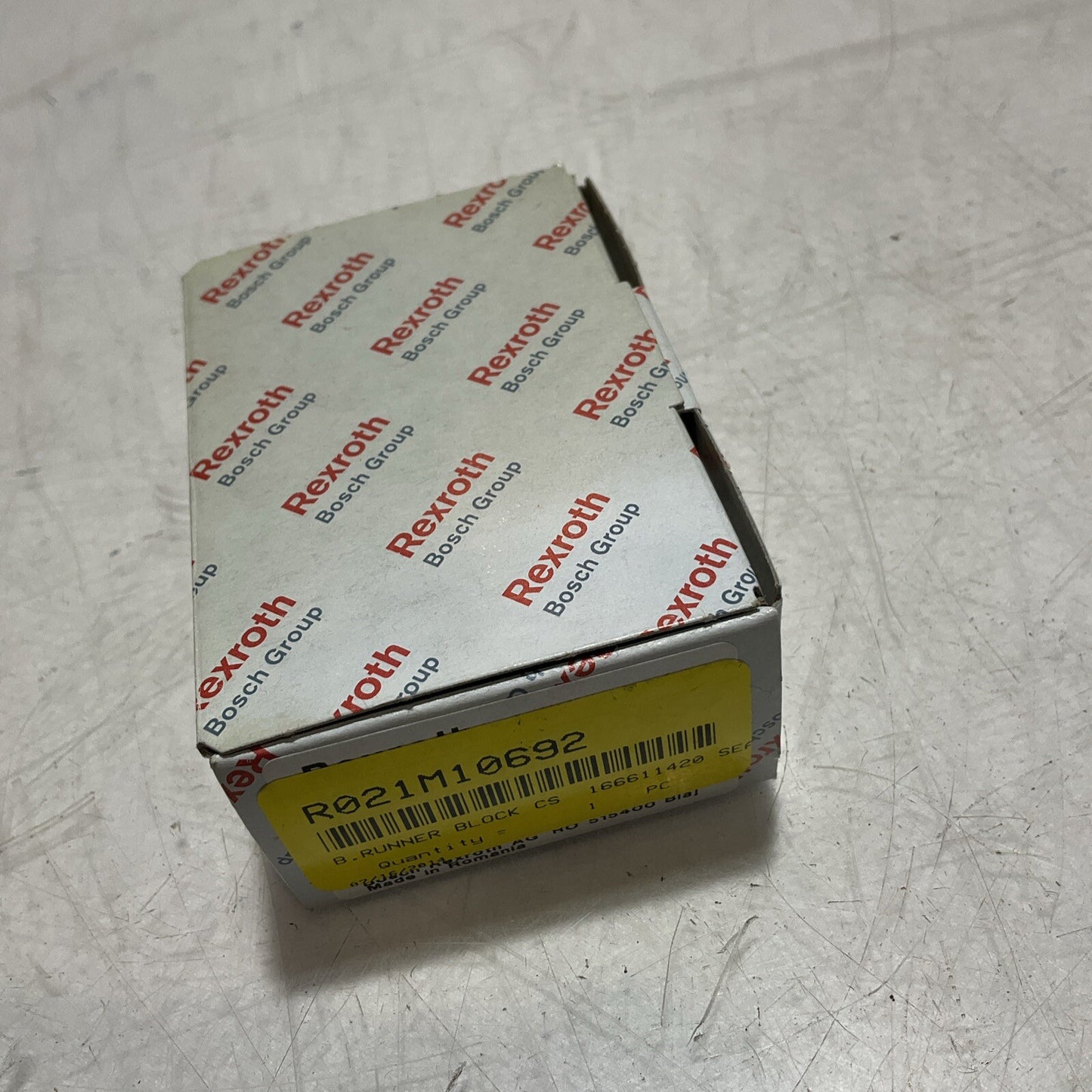 REXROTH R021M10692 R166611420-4505 (2840) R051702558 LINEAR RUNNER BLOCK U3S