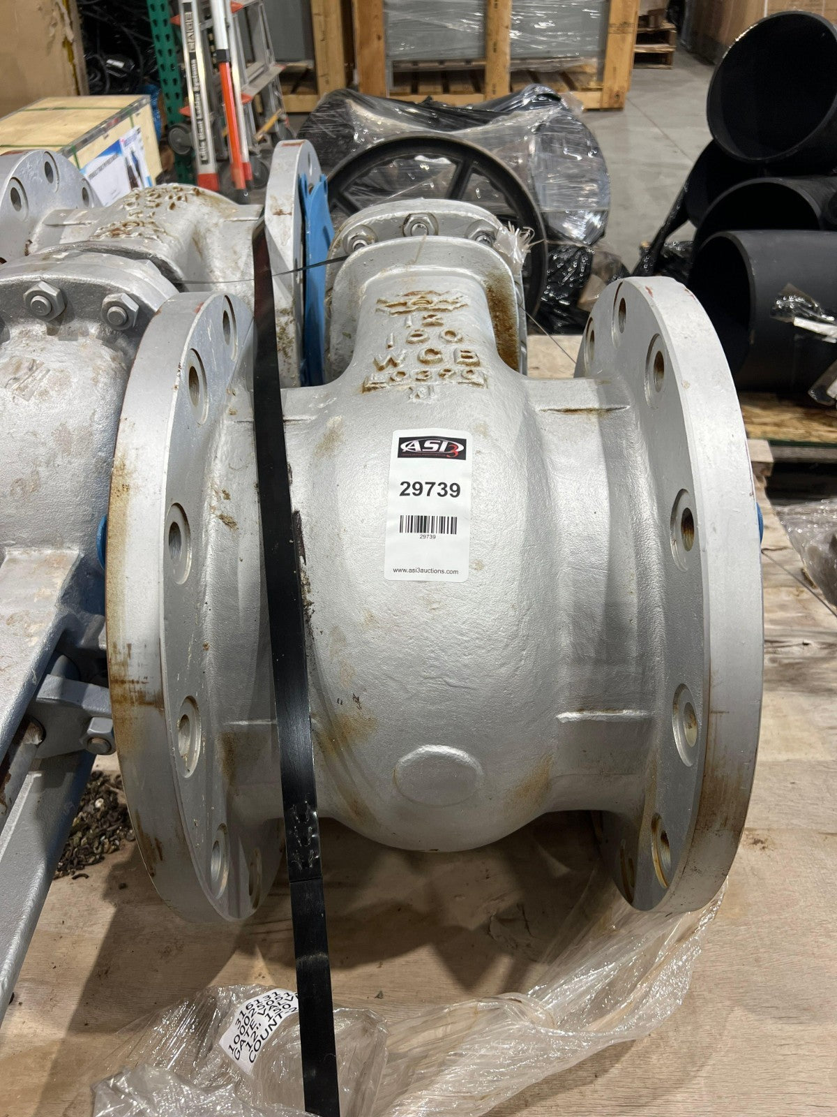 WILLIAMS GATE VALVE 15F-62N CLASS 150 12" APPROX MOP 285PSI @ -20 TO 100F V2M