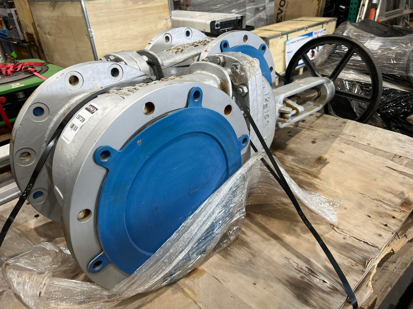 WILLIAMS GATE VALVE 15F-62N CLASS 150 12" APPROX MOP 285PSI @ -20 TO 100F V2M