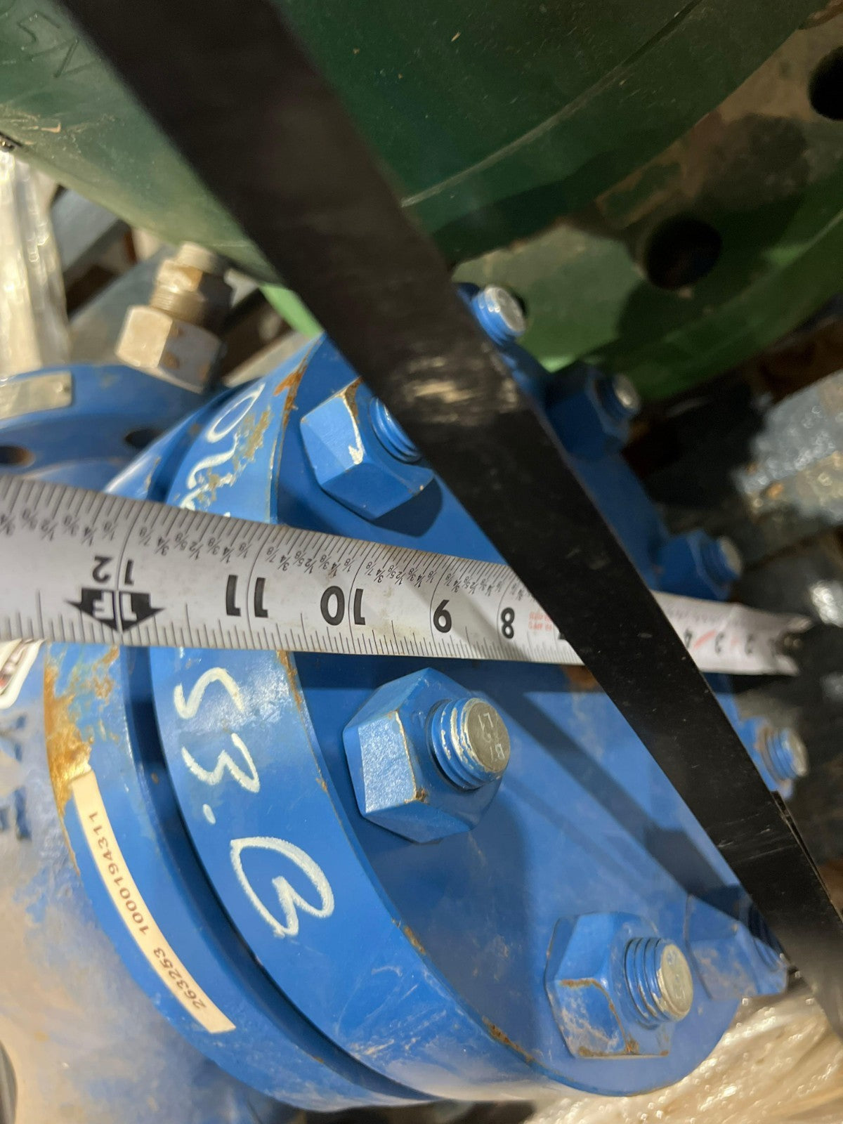 KF IND 3" SWING CHECK VALVE MODEL1024-112211J121; SERIES 50, 300 LBS V2M