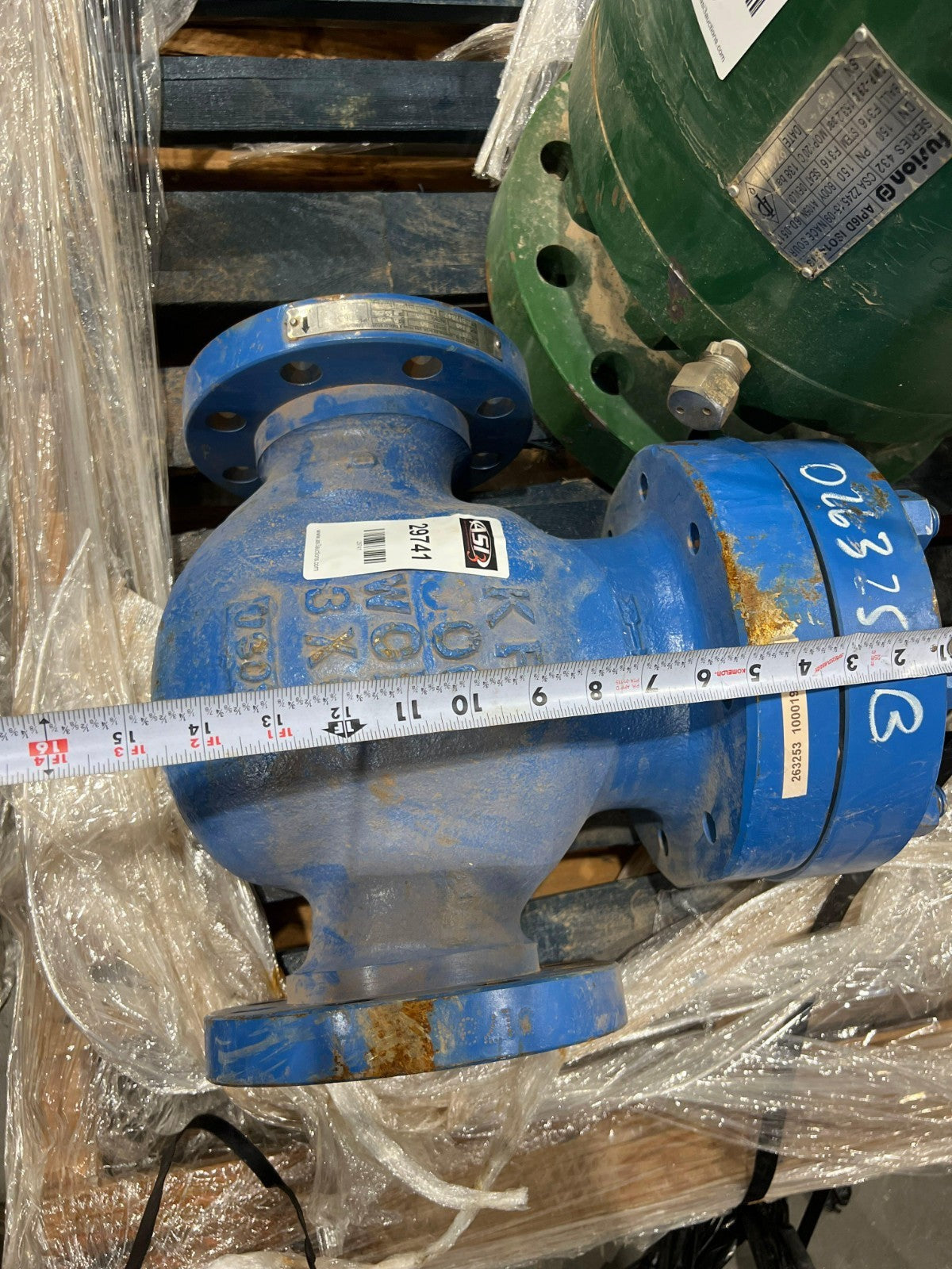 KF IND 3" SWING CHECK VALVE MODEL1024-112211J121; SERIES 50, 300 LBS V2M