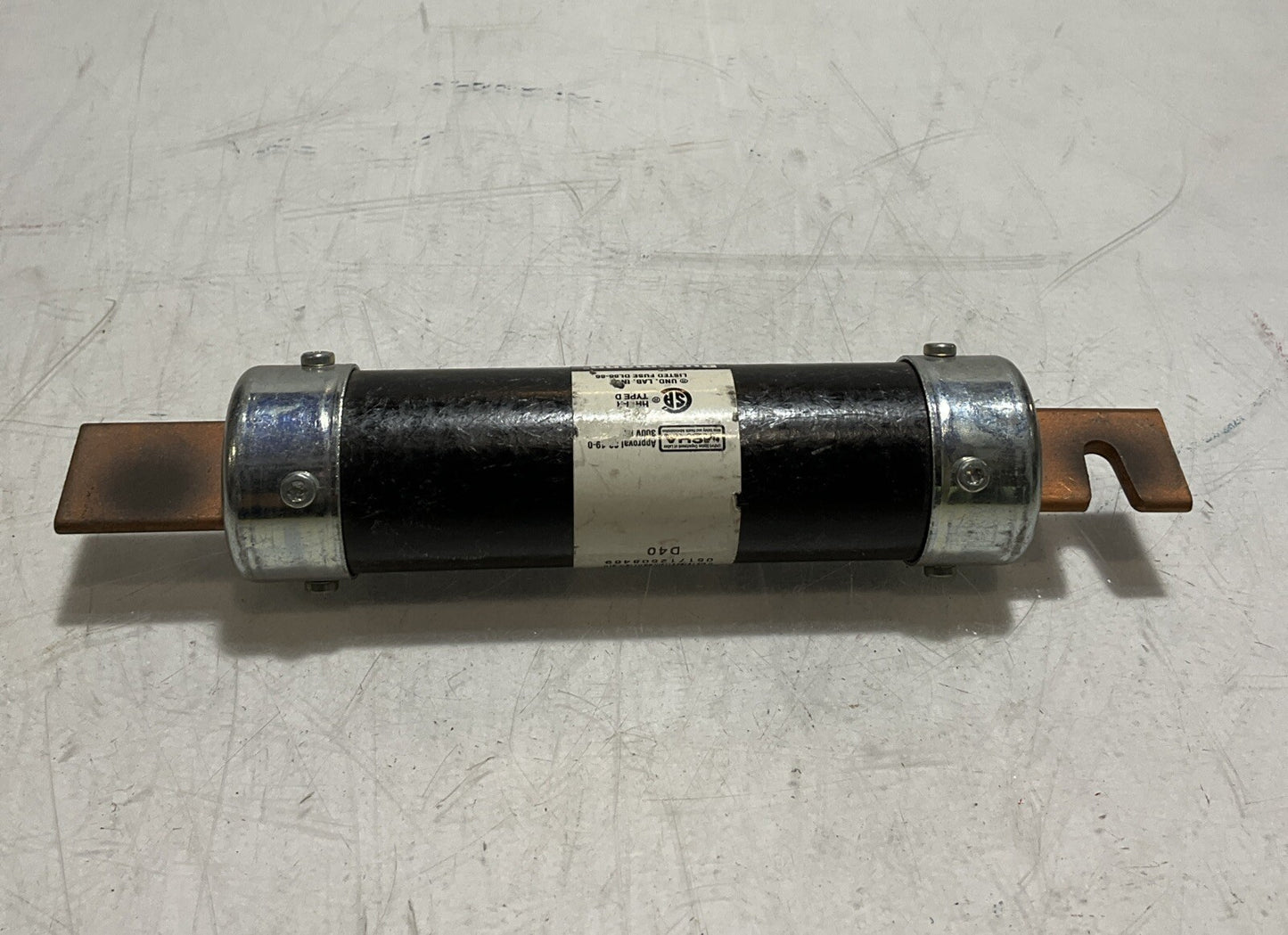 BUSSMANN-FUSETRON FRS-R-150 DUAL-ELEMENT TIME DELAY FUSE CLASS RK5 600V U3S