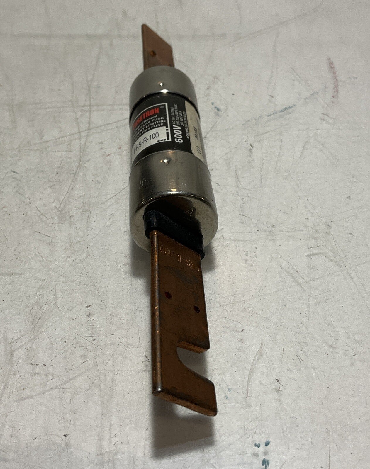 BUSSMANN FRS-R-100 DUAL-ELEMENT TIME-DELY FUSE CLASS RK5 600V U3S