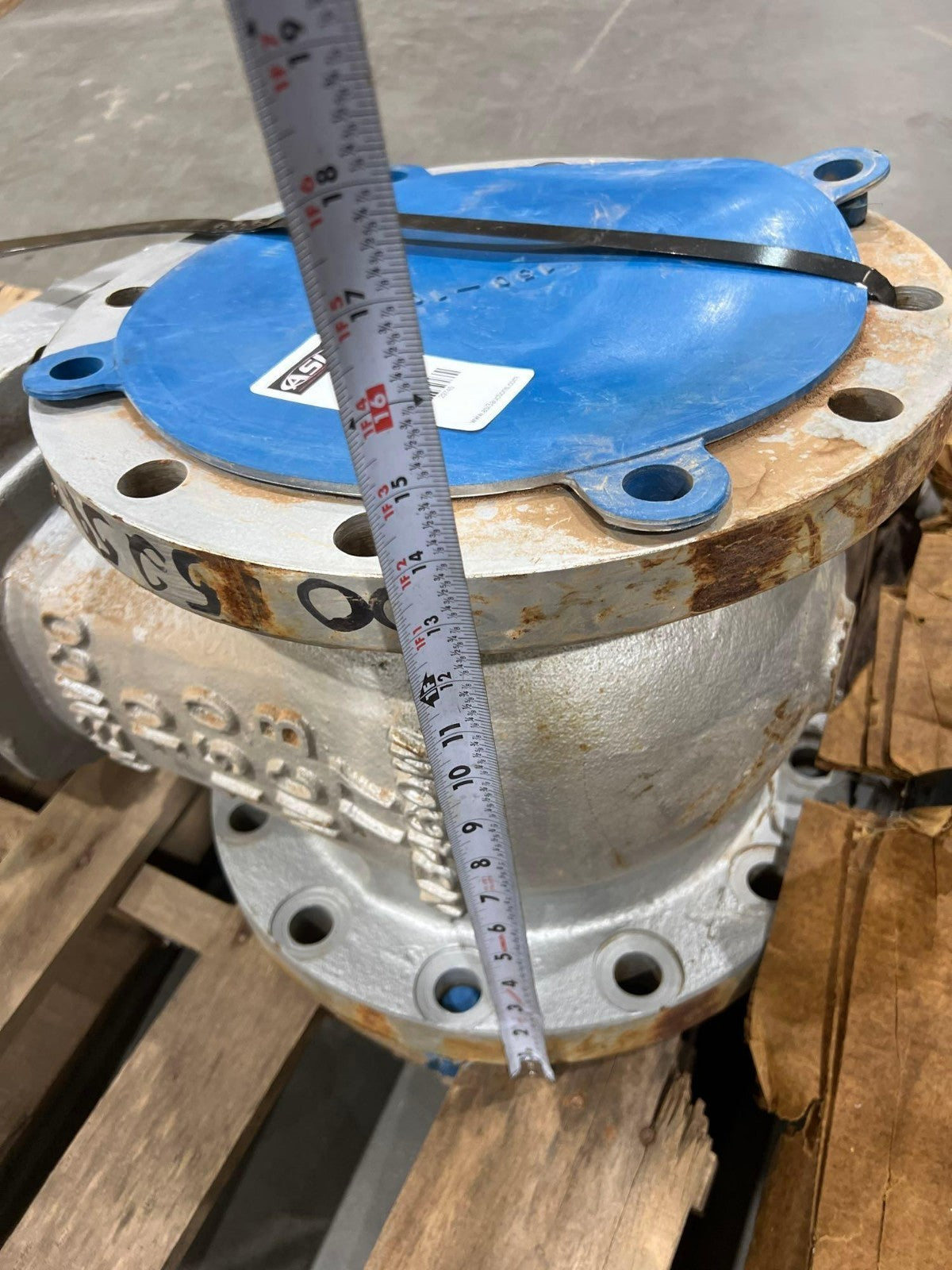 NEWCO NEWMANS 10" GATE VALVE FIG 11F-CB4/2-NC; B16.34 CLASS 150 V2M