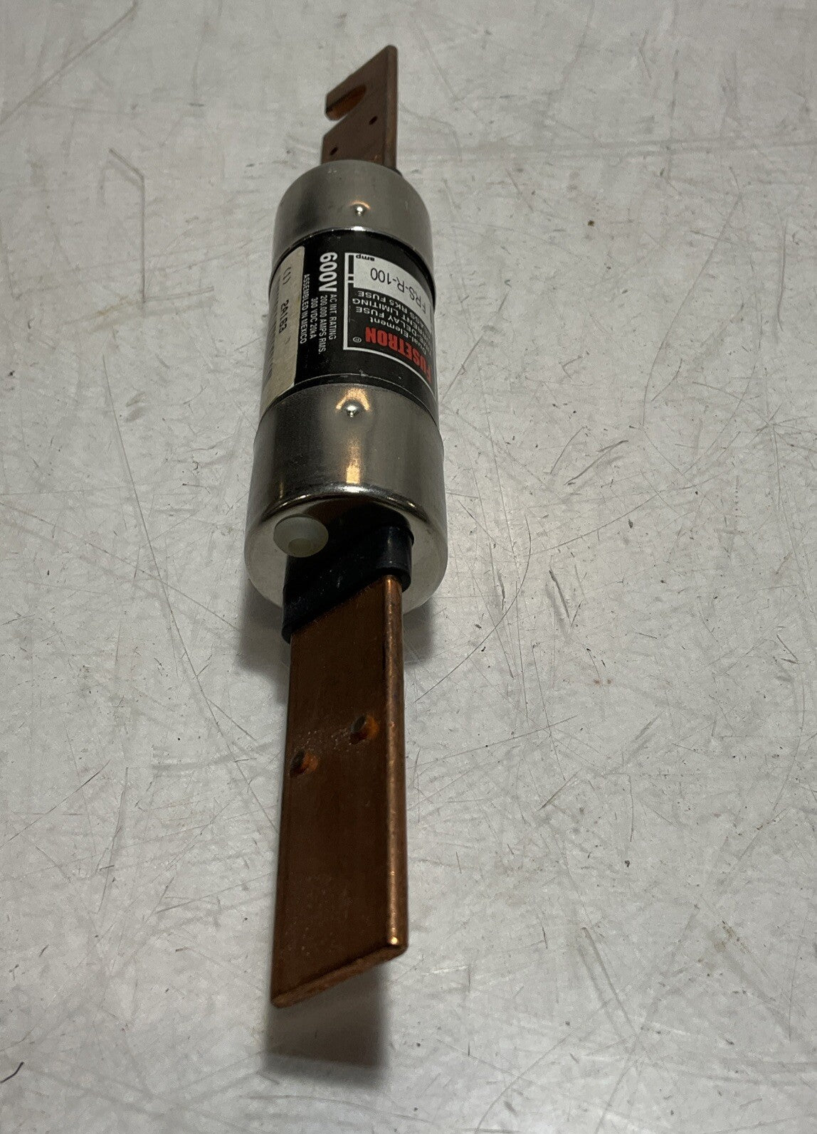 BUSSMANN FRS-R-100 DUAL-ELEMENT TIME-DELY FUSE CLASS RK5 600V U3S