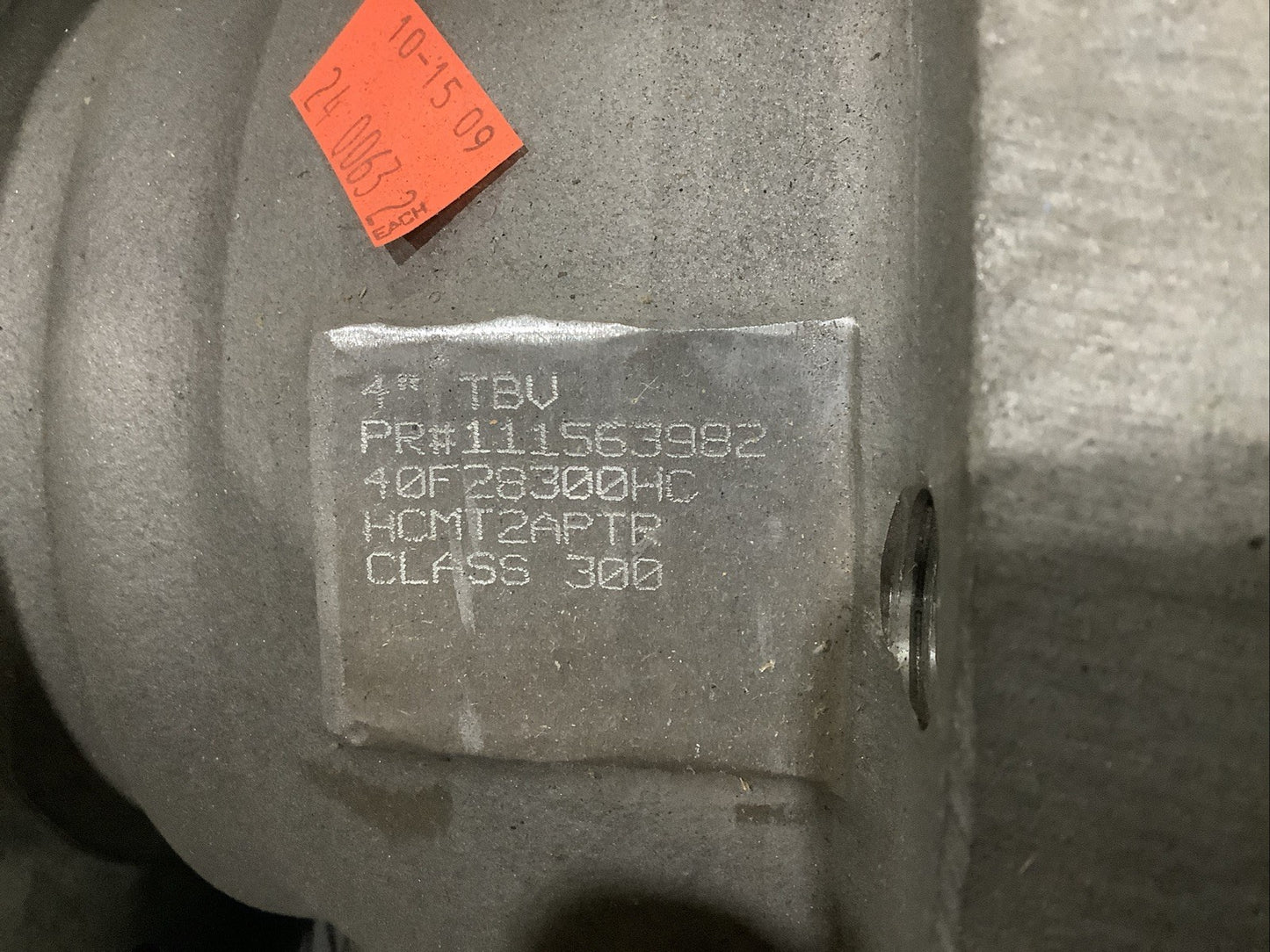 TBV CW12MW 111563982 40F28300HC HCMT2APTR 4" BALL VALVE 4IN CLASS 300