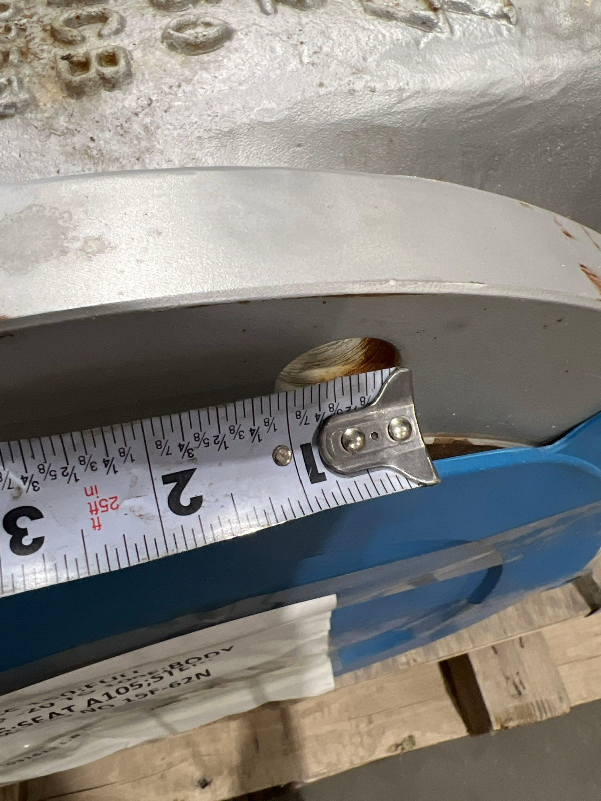 WILLIAMS GATE VALVE 15F-62N CLASS 150 12 IN APPROX MOP 285PSI @ -20 TO 100F V2M