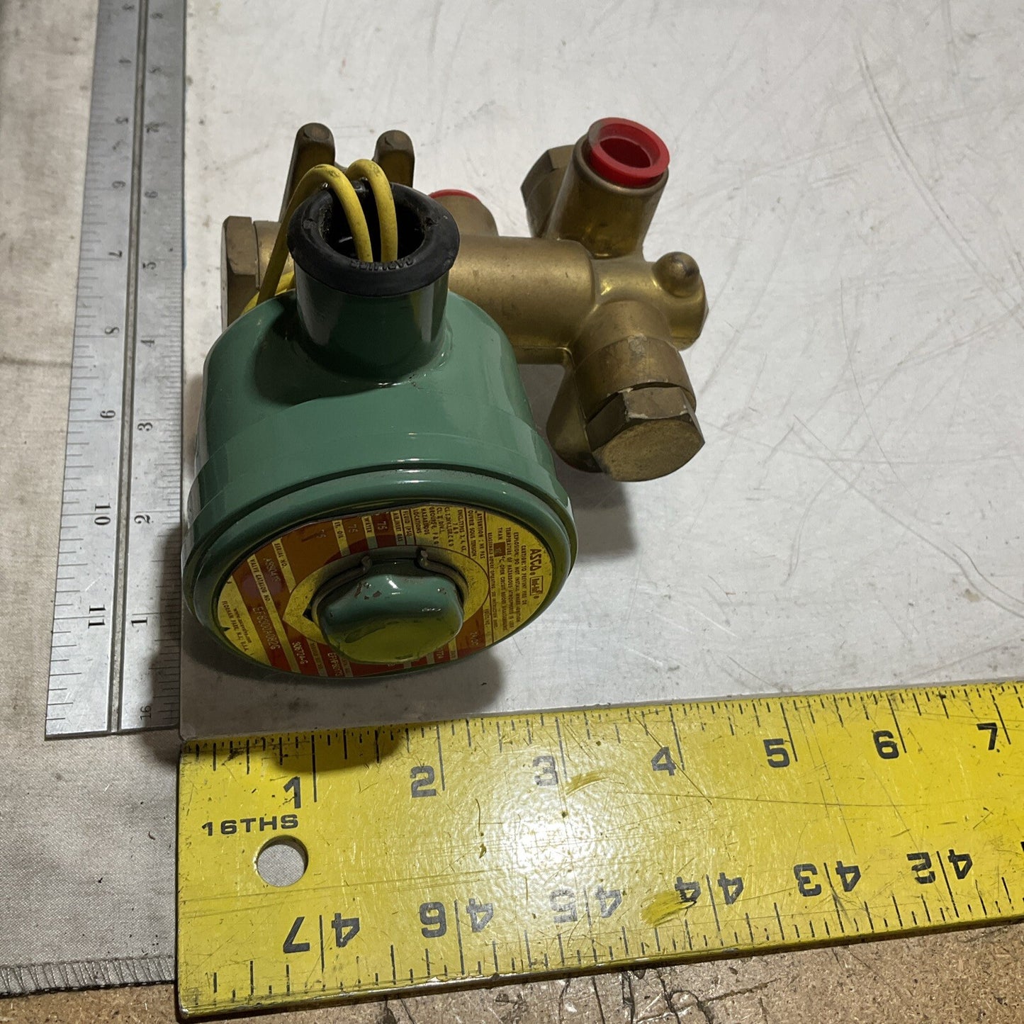 ASCO RED-HAT EF8300A082G - EFHP801173 GENERAL SOLENOID CONTROL VALVE 24/DC U3S