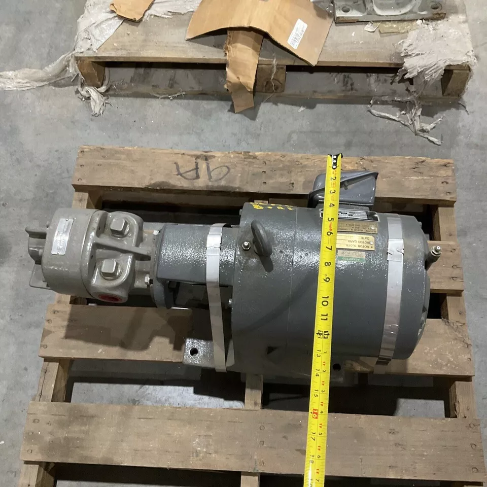 FLOWSERVE 4GAFM0D0 PUMP W/ RELIANCE 3HP MOTOR 182T 1800RPM 460V