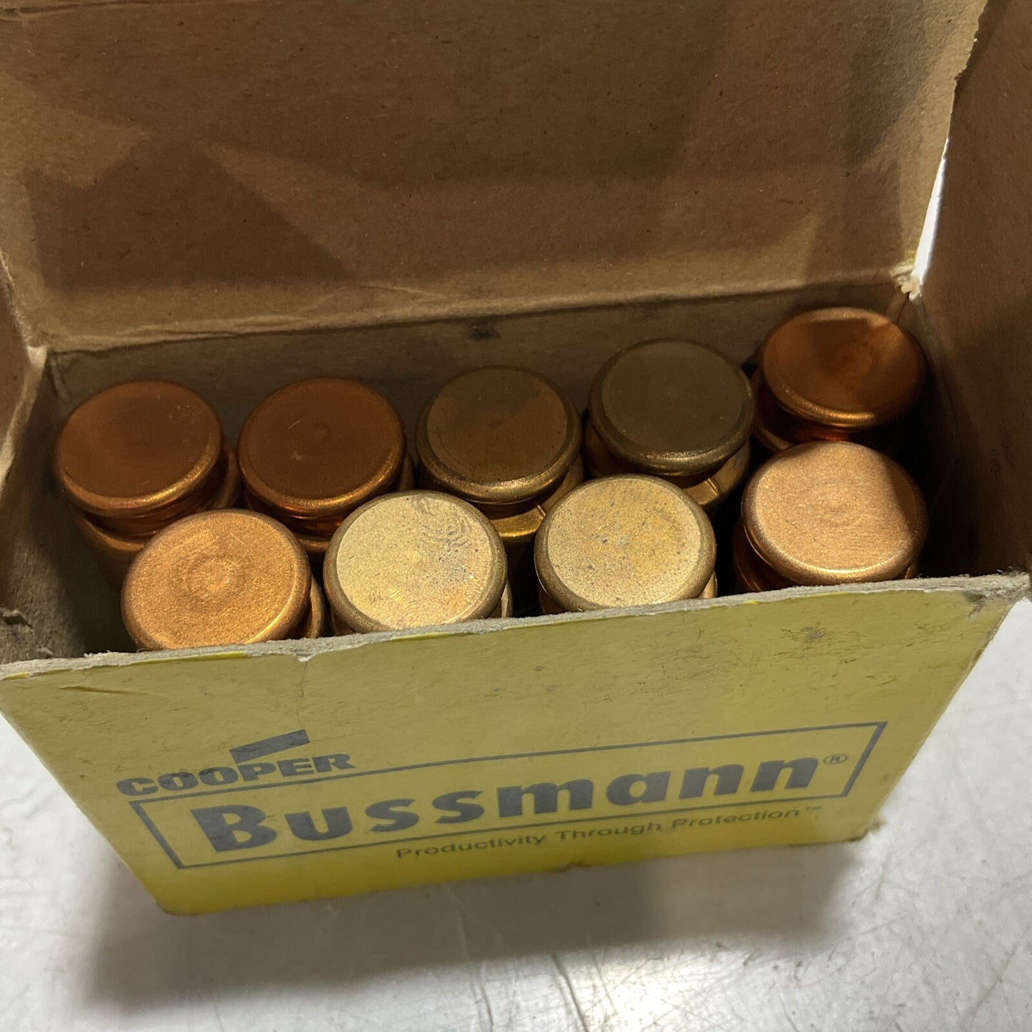 BUSSMANN FRN-R-30 FUSETRON CLASS RK5 DUAL-ELEMENT TIME DELAY LOT OF 9 U3S