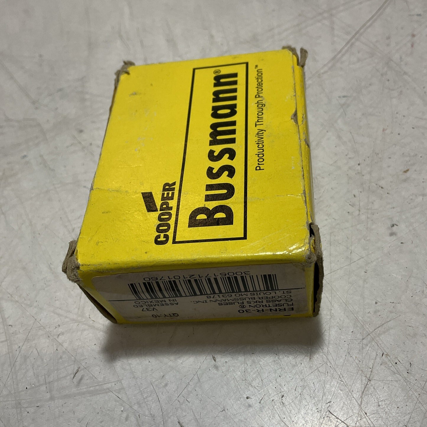 BUSSMANN FRN-R-30 FUSETRON CLASS RK5 DUAL-ELEMENT TIME DELAY LOT OF 9 U3S