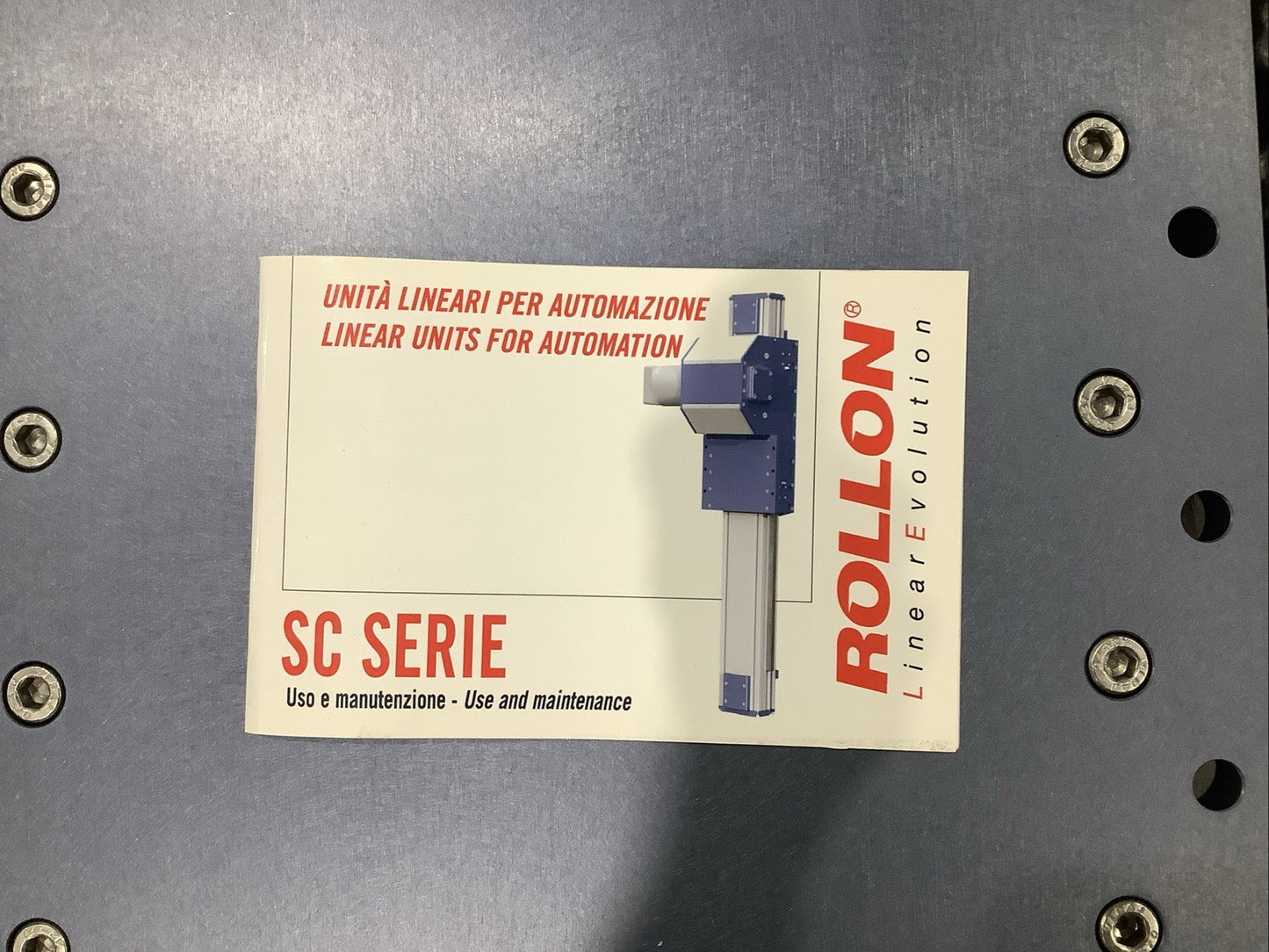 TIMKEN ROLLON SC SERIE 2276187 S16-0439 S162AD10455BS01 LINEAR ACTUATOR