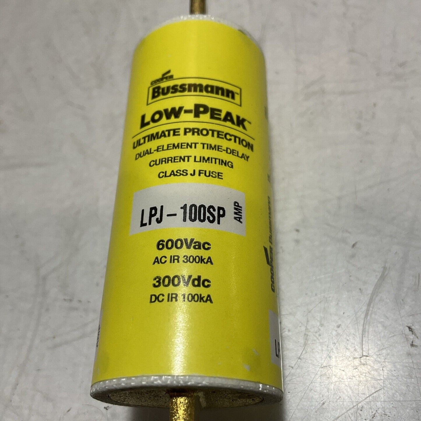 COOPER- BUSSMANN LPJ-100SP LOW-PEAK ULTIMATE PROTECTION DUAL TIME-DELAY U3S