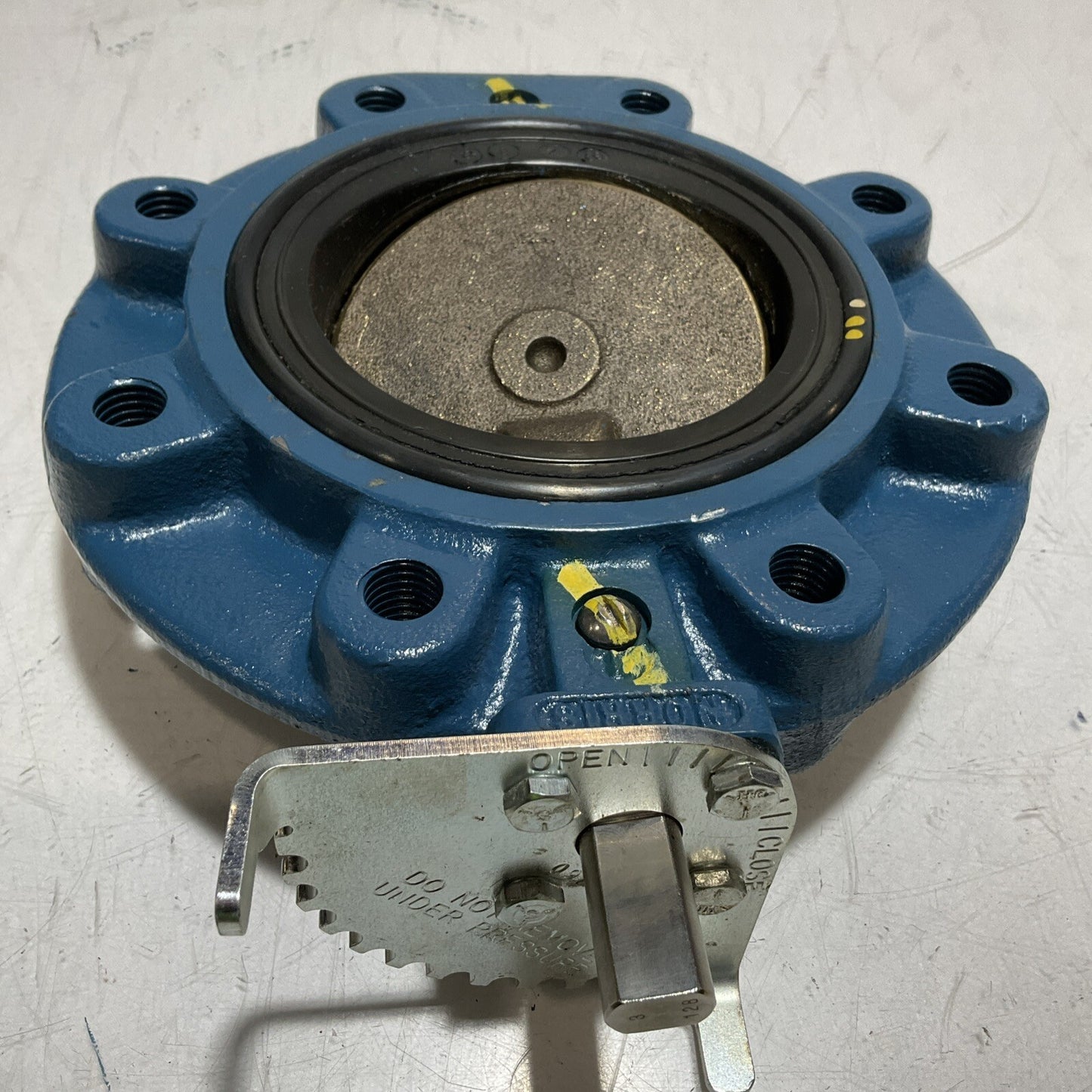 NORRISEAL R3011 316SS 4" MANUAL BUTTERFLY VALVE U3S