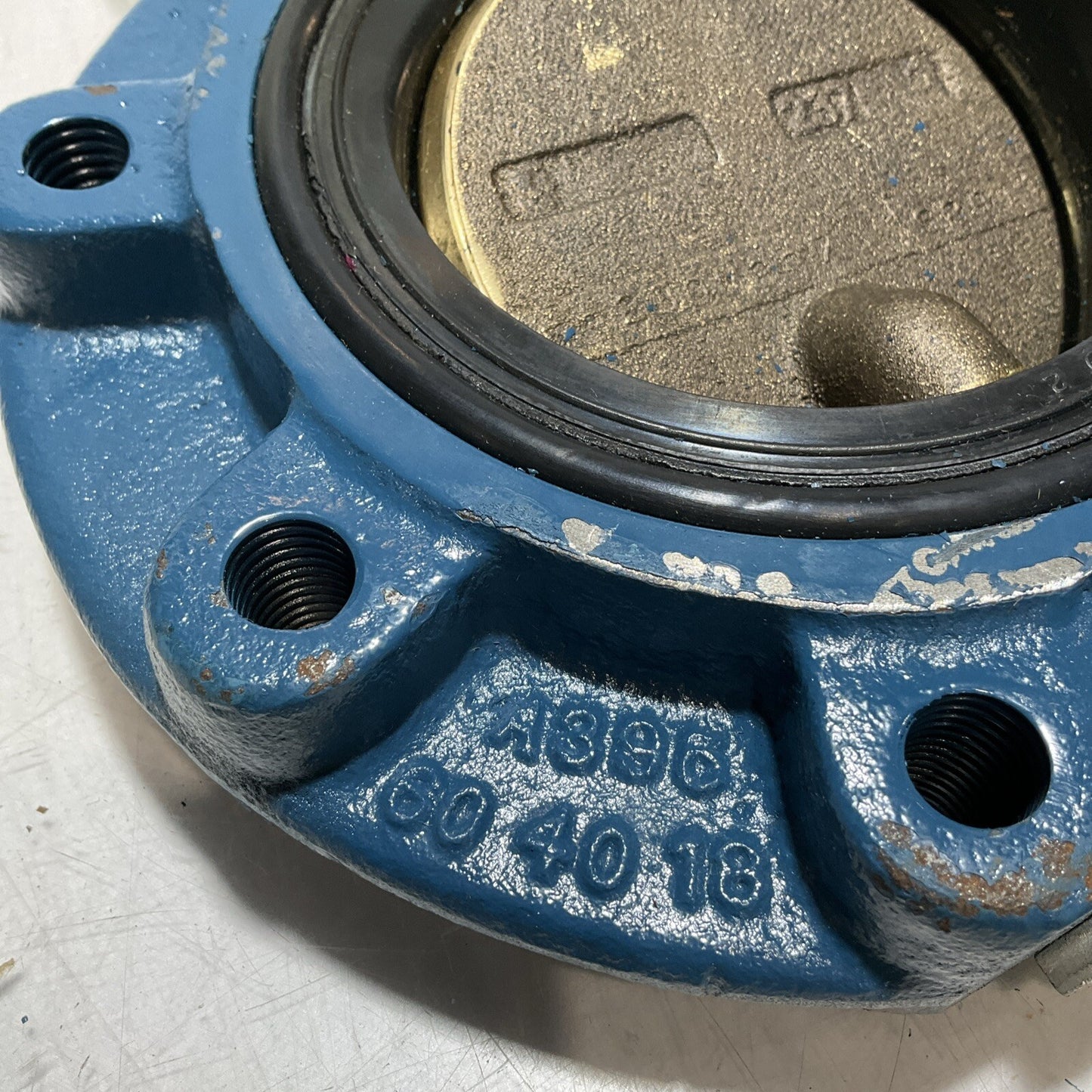 NORRISEAL R3011 316SS 4" MANUAL BUTTERFLY VALVE U3S