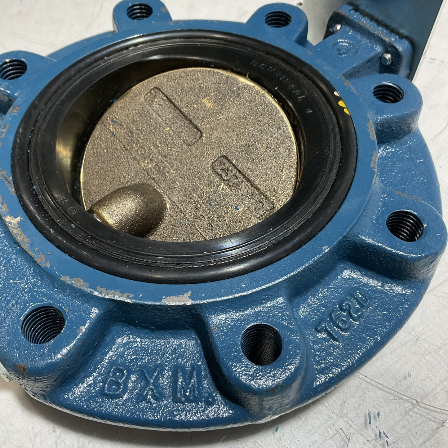 NORRISEAL R3011 316SS 4" MANUAL BUTTERFLY VALVE U3S