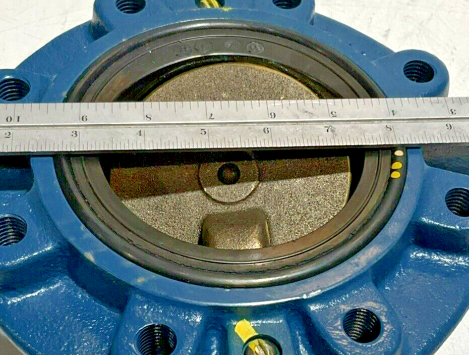 NORRISEAL R3011 316SS 4" MANUAL BUTTERFLY VALVE U3S