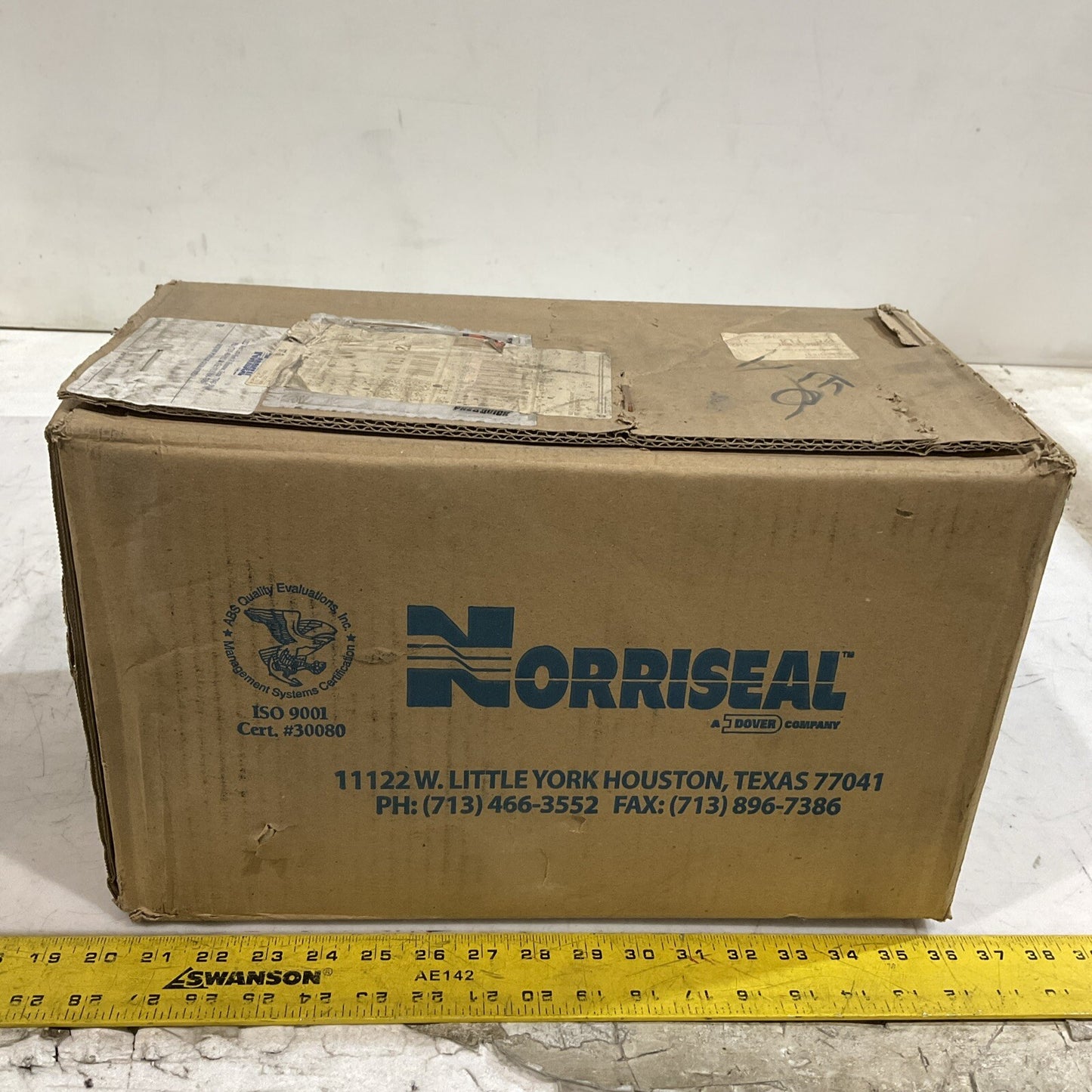 NORRISEAL R3011 316SS 4" MANUAL BUTTERFLY VALVE U3S