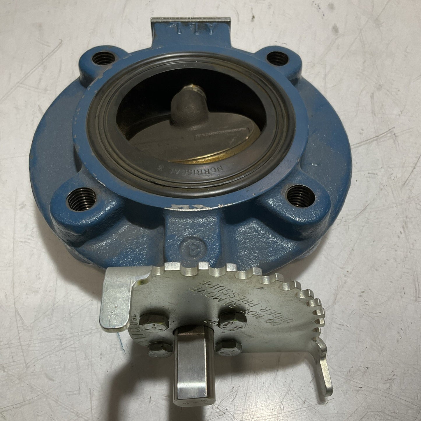 NORRISEAL Z2549-2254 D1 ALBZ 3" BUTTERFLY VALVE U3S