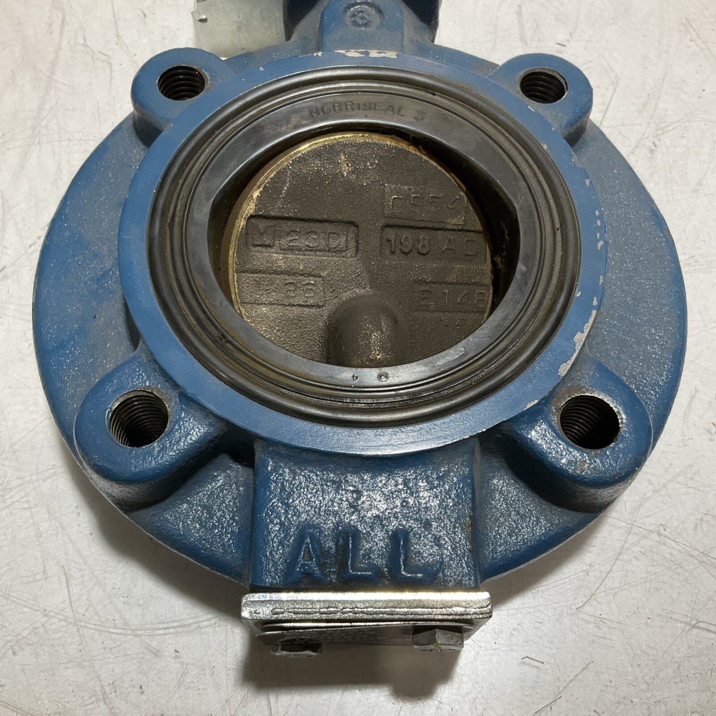 NORRISEAL Z2549-2254 D1 ALBZ 3" BUTTERFLY VALVE U3S
