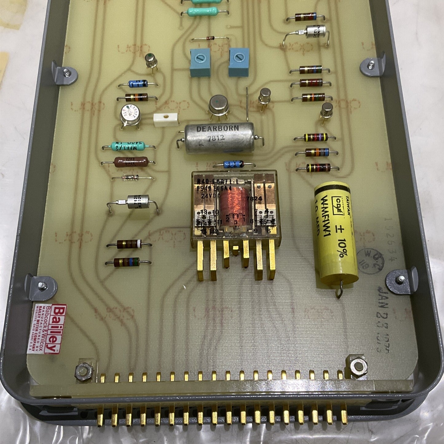 BABCOCK & WILCOX 6627088B1 TIME DELAY RELAY MODULE 373