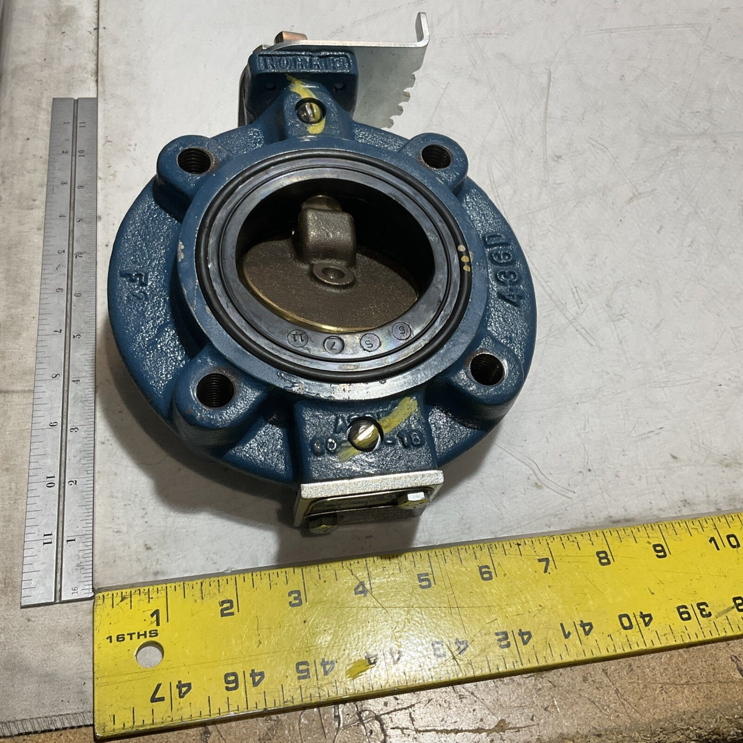 NORRISEAL Z2549-2254 D1 ALBZ 3" BUTTERFLY VALVE U3S