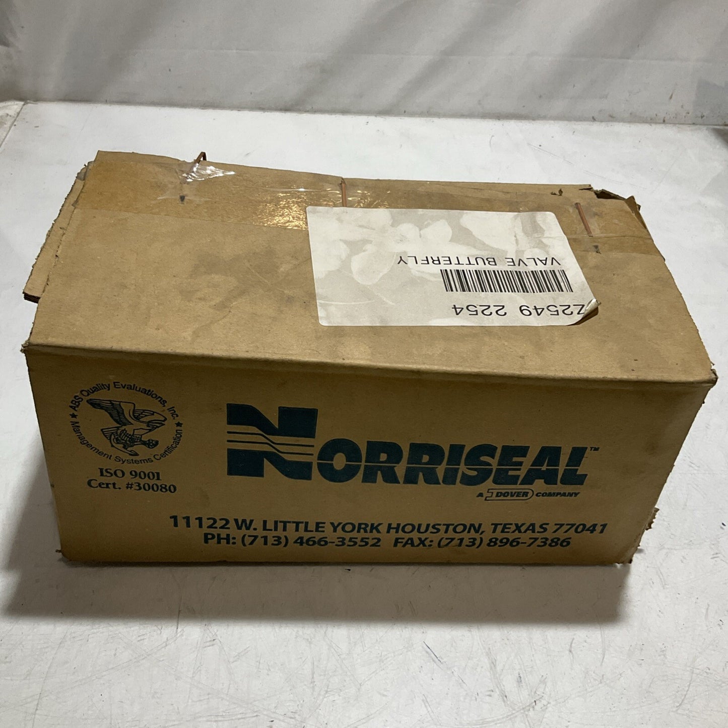 NORRISEAL Z2549-2254 D1 ALBZ 3" BUTTERFLY VALVE U3S