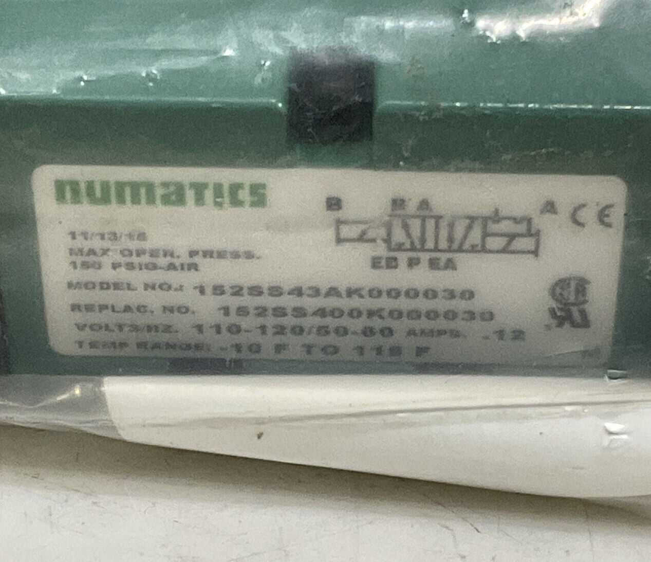 NUMATICS 152SS43AK000030 228-690B SOLENOID VALVE 373 - LOT OF 8