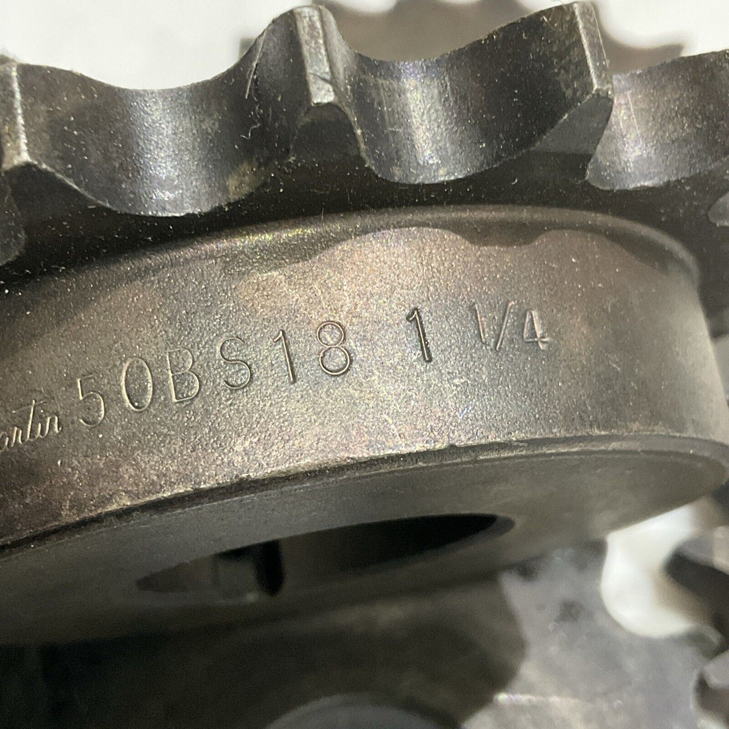 MARTIN 50BS18 1 1/4 SPROCKET BORE CHAIN COUPLING 18 TEETH LOT OF 5 U4M