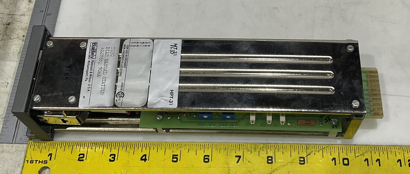 BAILEY TG30 BIAS MANUAL STATION 24VDC 70MA 373