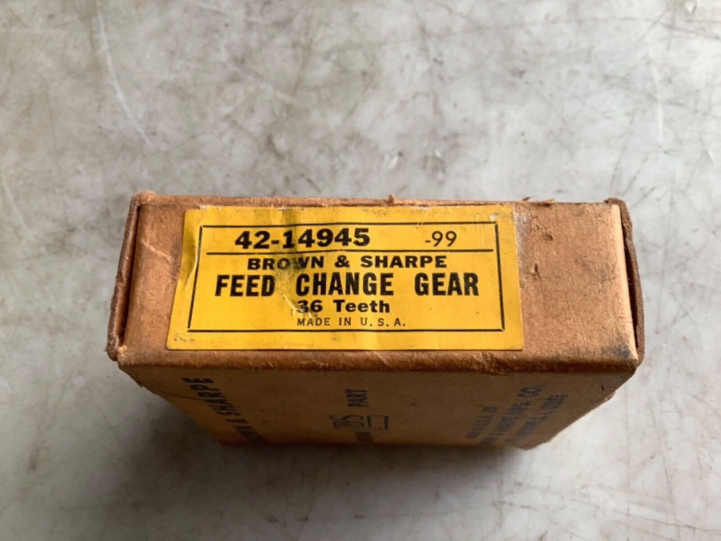 BROWN & SHARPE 42-14945-99 FEED CHANGE GEAR 333