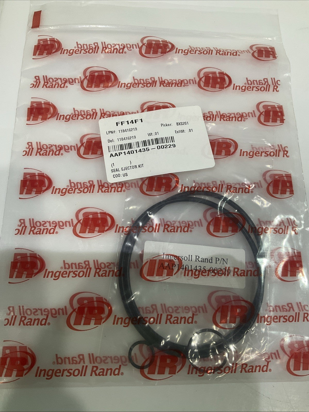 IR-INGERSOLL RAND AAP1401435-00229 SEAL EJECTOR KIT Y2M