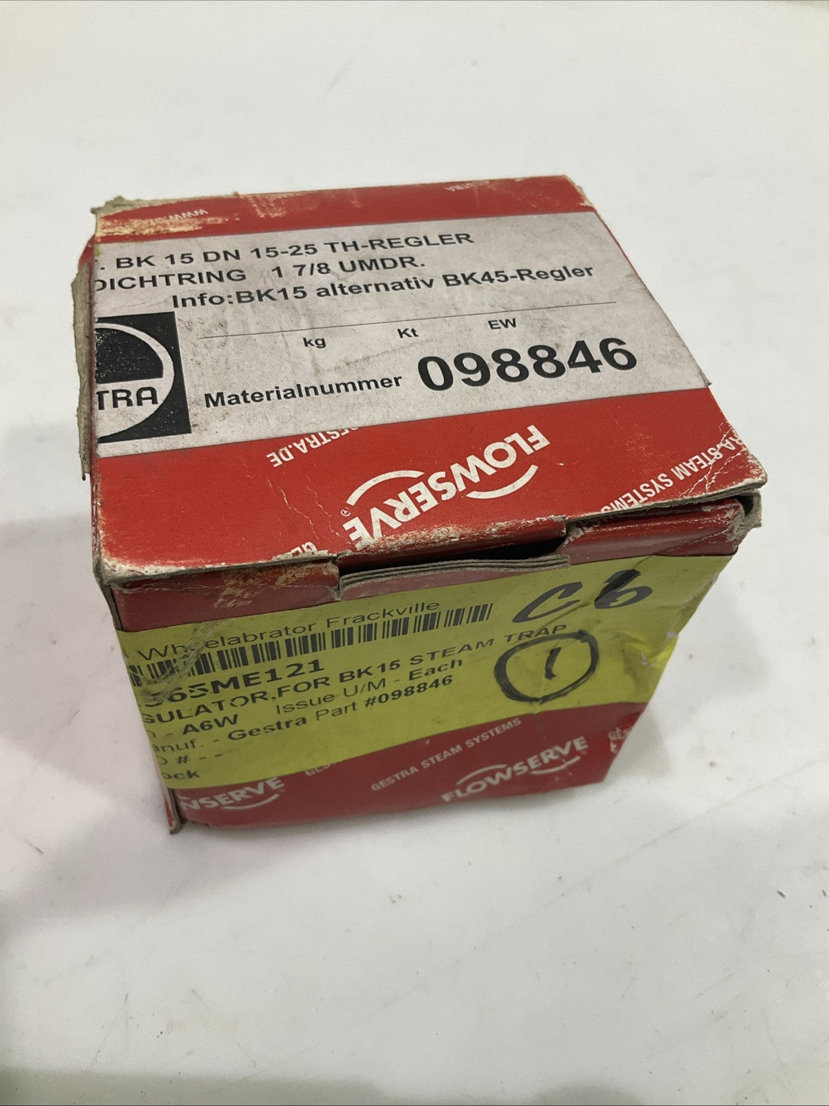 FLOWSERVE BK15DN15-25 ALTERNATIVE REGULATOR FOR STEAM TRAP BK15 T2M