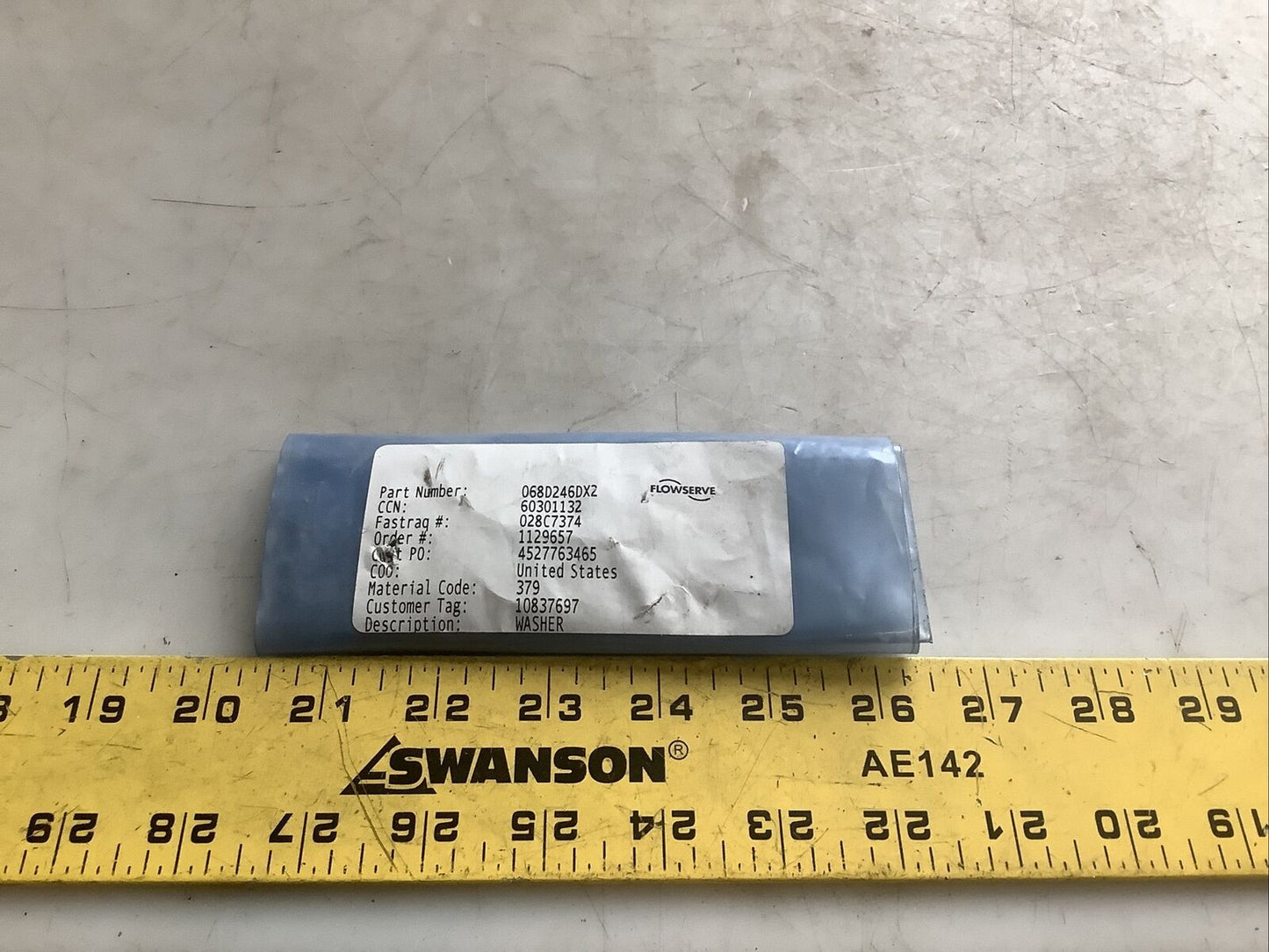 FLOWSERVE 068D246DX2 WASHER 678