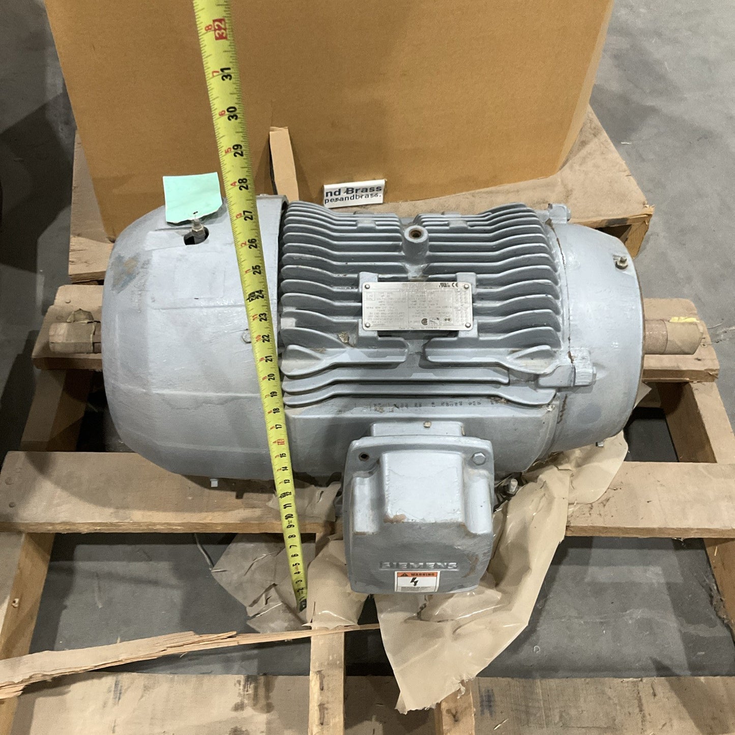 SIEMENS HIGH EFFICIENCY MOTOR TYPE SD10 3PH 20HP 1755 RPM T2M