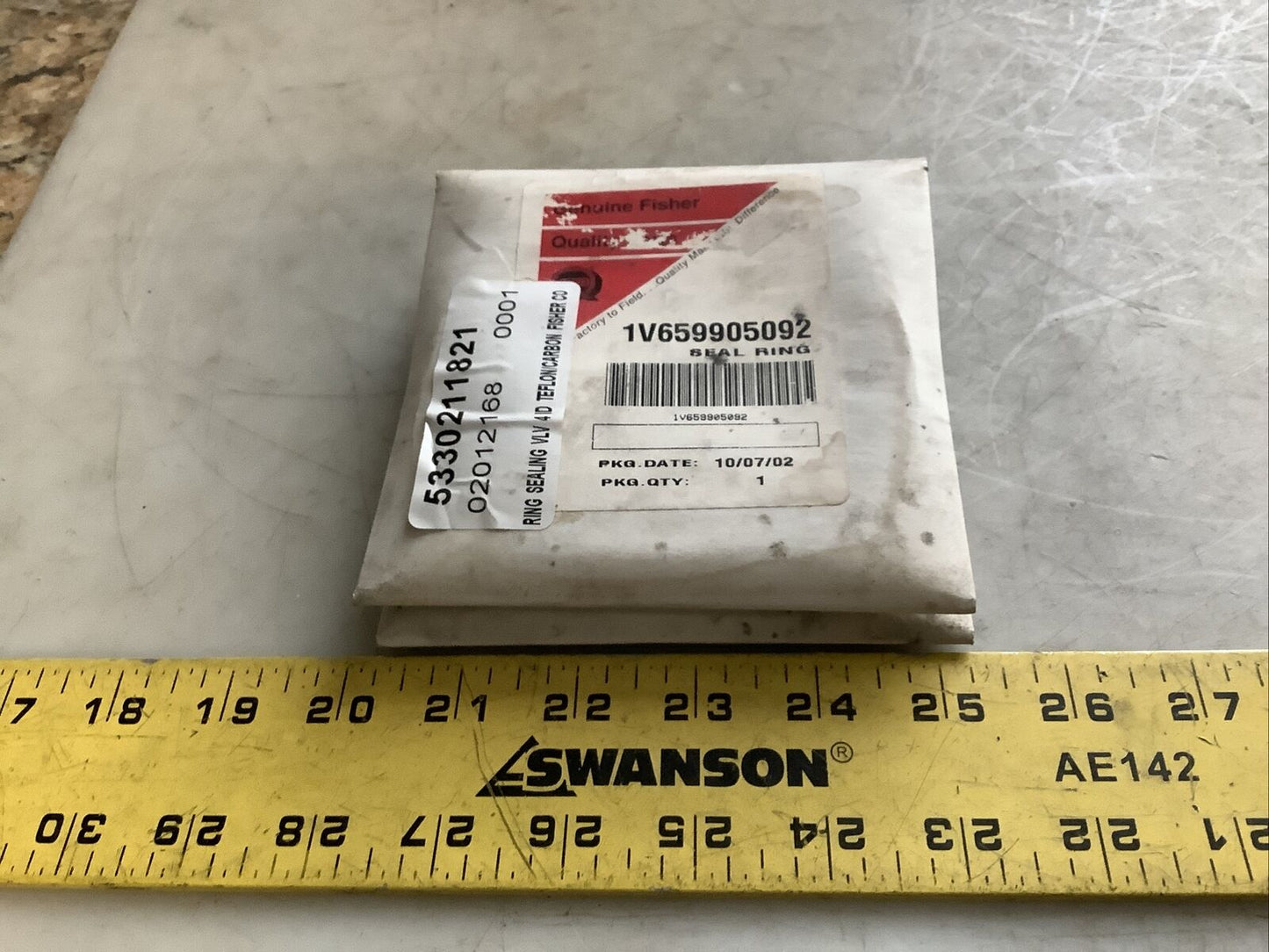 FISHER 1V659905092 SEAL RING 373 - QTY 2